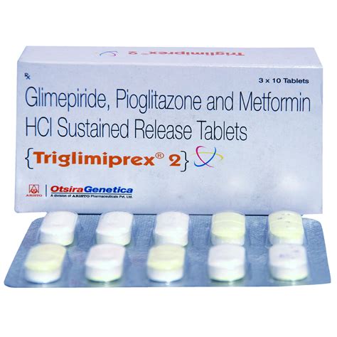 Triglimiprex 2 Tablet 10's Price, Uses, Side Effects, Composition ...
