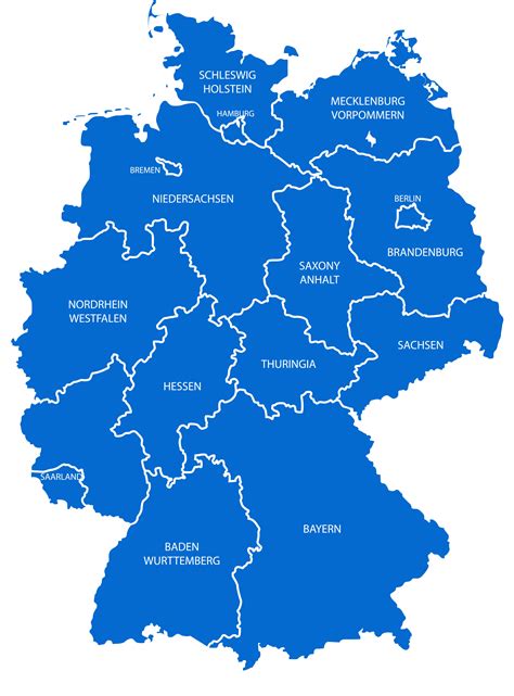 Germany Map - Guide of the World