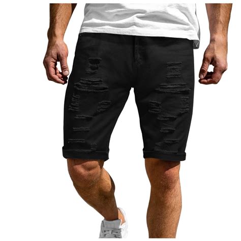 Mens Shorts Sale Clearance,Ripped Denim Shorts Mens Fashion Ripped ...