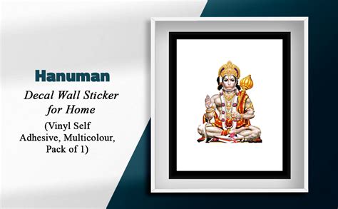 Decor Villa Vinyl PVC Religious Wall Sticker (Multicolour, 58 x 45 cm ...