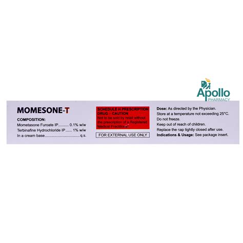 Momesone T Cream | Uses, Side Effects, Price | Apollo Pharmacy