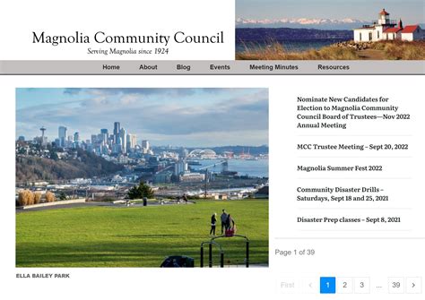 Community Groups — Greg Shaw