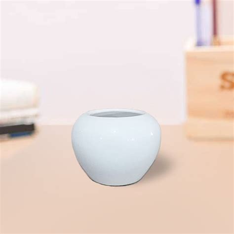 Buy 3 inch (7 cm) Apple Round Ceramic Pot online from Nurserylive at ...