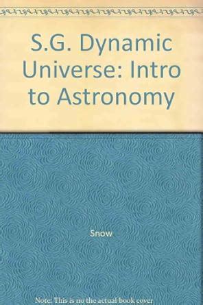 Buy S.G. Dynamic Universe: Intro to Astronomy Book Online at Low Prices ...