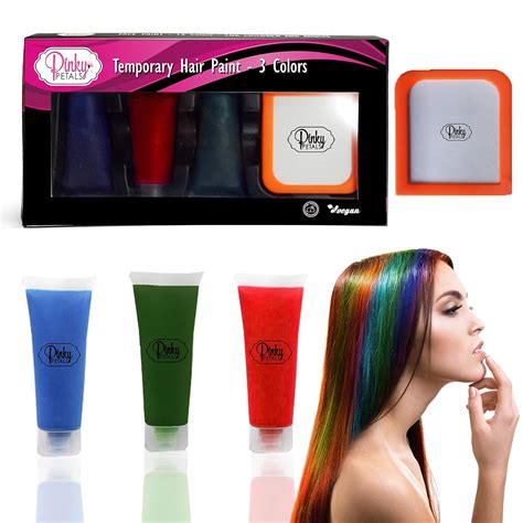 Buy Hair Paint COUNT Vibrant, Long Lasting Temporary Hair Color Cream ...