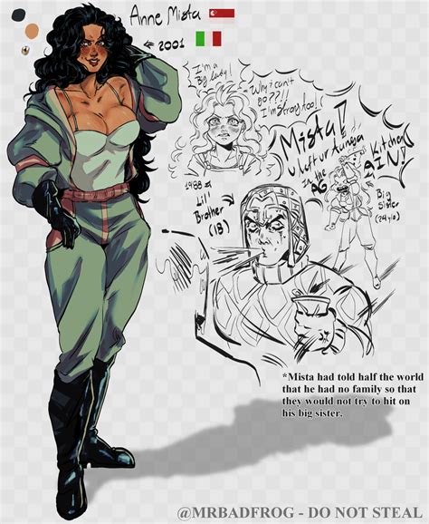 Anne JJBA (Adult - Mista's sister AU) by MrBadFrog on Newgrounds