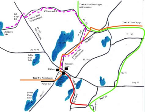 Clam Lake Forest Riders Snowmobile Club - Clam Lake WI