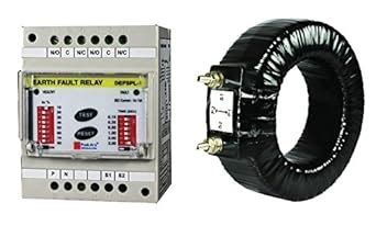 Prok Dvs Earth Leakage Relay (Mpel02-2c-Mc-65-F 50-550v Ac/Dc) : Amazon ...