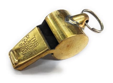 ADD GEAR Acme Thunderer - Brass Whistle (Brass Finish) Metal Whistle ...