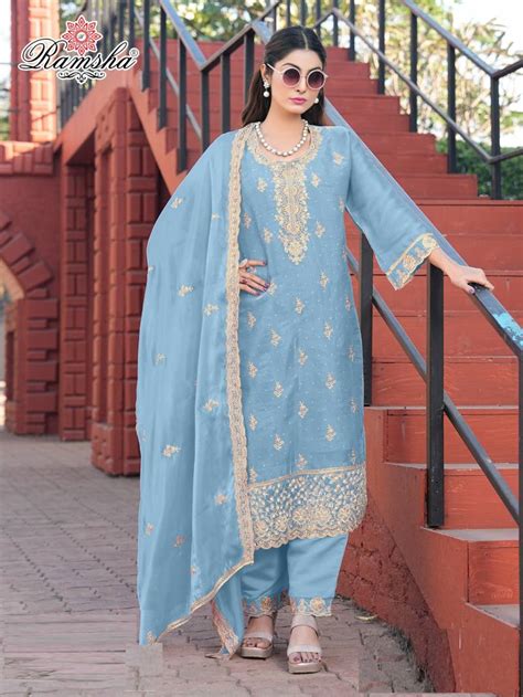 Ramsha R 1269 Nx Designer Ready Made Suits Collection