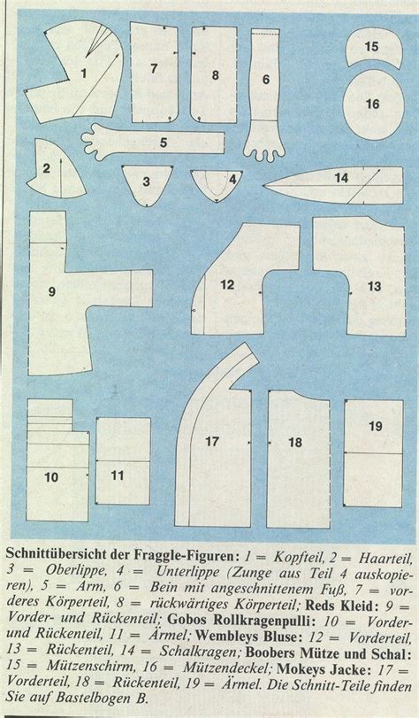 Downloadable Puppet Patterns 的图像结果