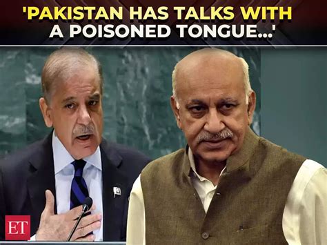 Pakistan has a government with a forked tongue, MJ Akbar slams Pak's ...
