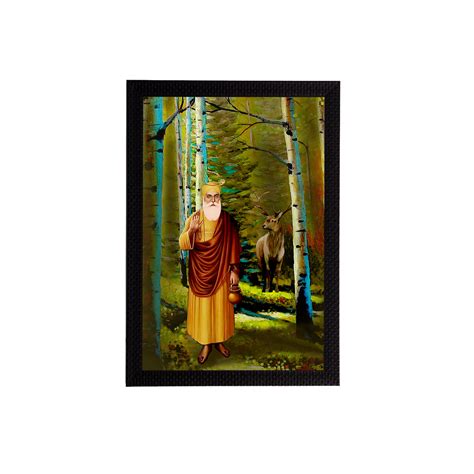 Guru Nanak Sahib Satin Matt Texture UV Art Painting - eCraftIndia Online