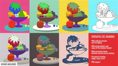 Unity.com Cel Toon Shading without Code 2020.3 的图像结果