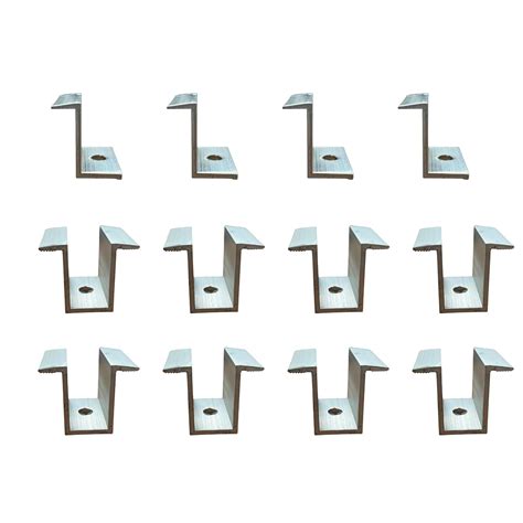 Daystar Solar Panel mounting clamp 35MM for 5 Solar Panels (4 End ...