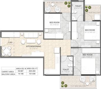 Yashika Green Square Floor Plan Sector 99A, Gurgaon