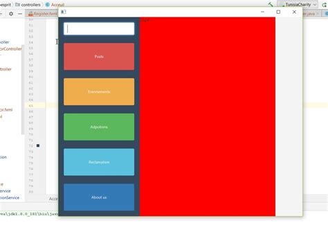 JavaFX Card Layout 的图像结果