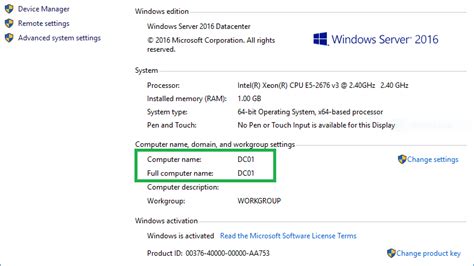 Image result for Computer Name Domain Changes