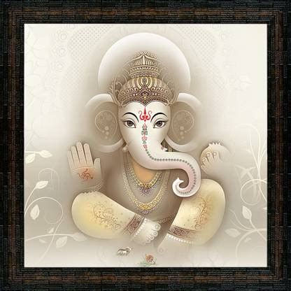 KBH Art Gallery Lord Ganesh Religious Frame Price in India - Buy KBH ...