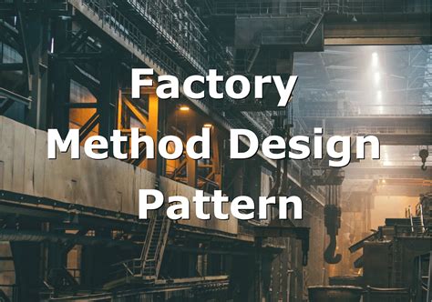 Image result for Factory Method Pattern Tutorial