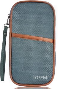 LOREM Family Passport, Cards, Cheque Book Holder / Organizer for Men ...