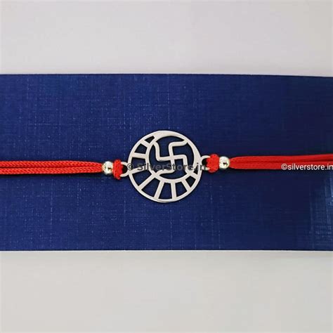 buy Silver Rakhi Online for Brother at Lowest Price in India ...