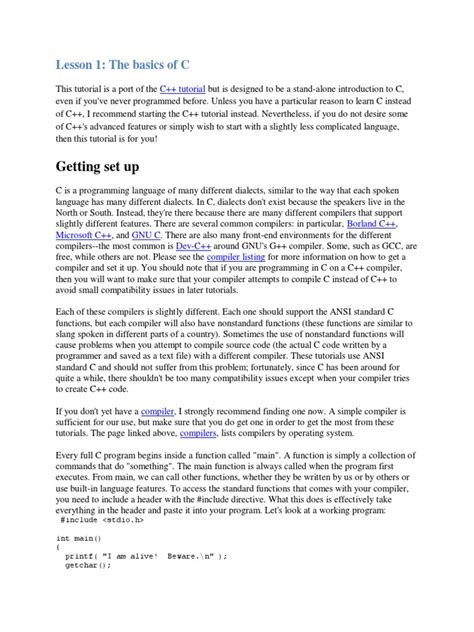 Basics of C Programming Language 的图像结果