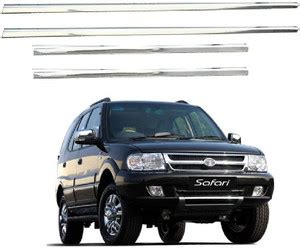 AutoZeal Lower Window Garnish (Chrome) Set of 4 For Tata Safari Decor ...