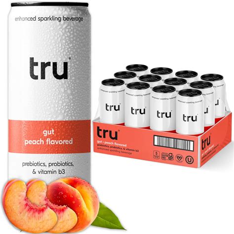 Tru Gut Seltzer, Sparkling Water with Prebiotics, India | Ubuy