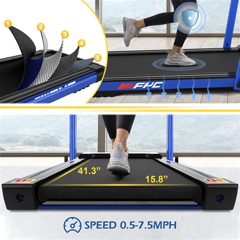 Buy FYC Under Desk Treadmill for Home 2-in-1 Folding Treadmill 2.5HP ...
