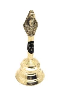 Nyra ® Pure Brass/Peetal Puja Mandir Bell Garud Ghanti Brass Pooja Bell ...