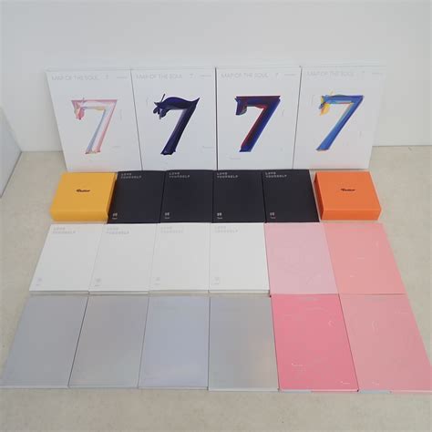 BTS CD MAP OF THE SOUL 7 VERSION 01〜04/LOVE YOURSELF 轉/承/結/Butter/PERSONA まとめてセット 防弾少年団 IN(アジアン ...