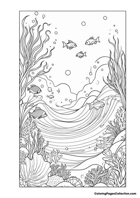 Ocean Coloring Pages And Sheets - Free Printable