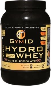 GYM ID Usa Made 100% Hydro Isolated Whey Protein Price in India - Buy ...