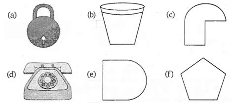 Identify the shapes given below. Check whether they are symmetric or ...