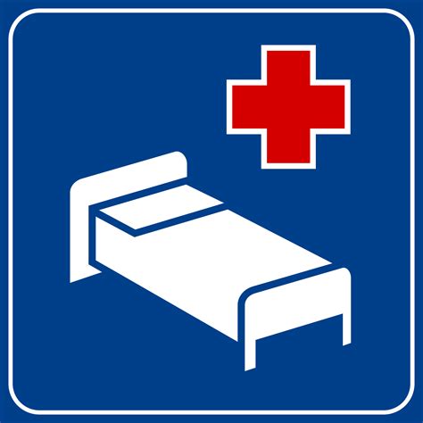 Hospital Road Sign - ClipArt Best