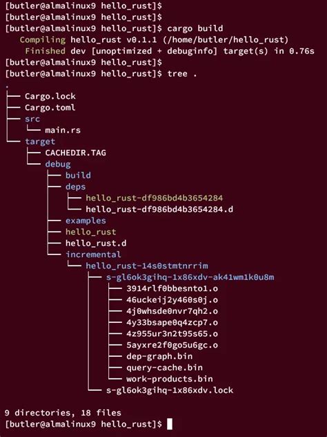 Cargo Rust CMD Install 的图像结果