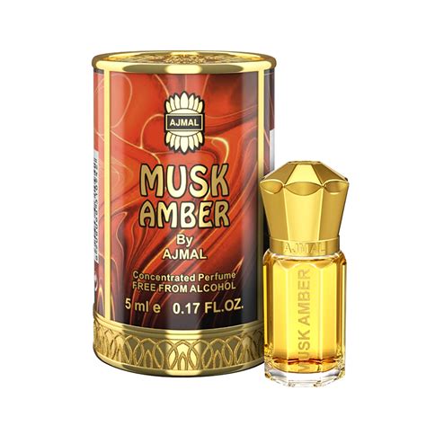 MUSKAMBER Non-Alcoholic Attar 5ML for Men – Ajmal Perfumes India