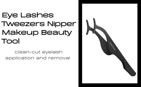 Majestique False Eyelash Curlers Extension Applicator Remover Clip ...