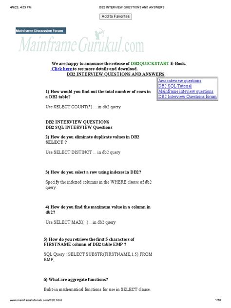 Image result for IBM Mainframe DB2 Version 1.1 Tutorial