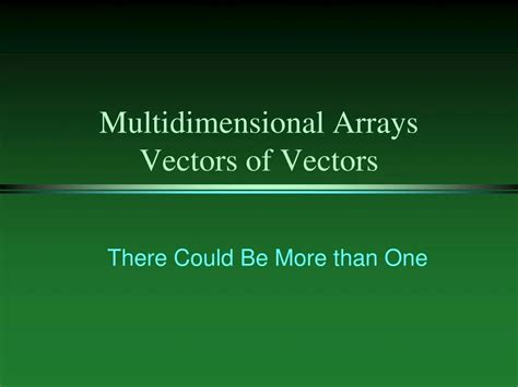 Image result for Multidimensional Matrices