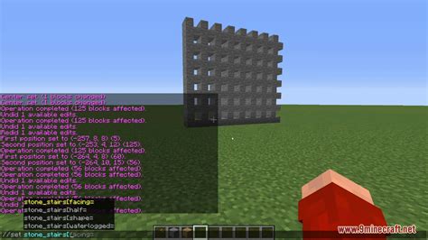How to Use WorldEdit Mod 的图像结果