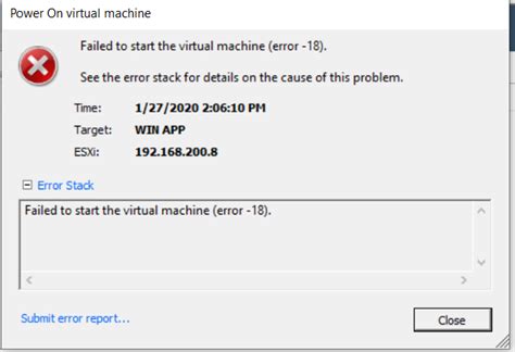 Image result for Boot Error On VMware 16