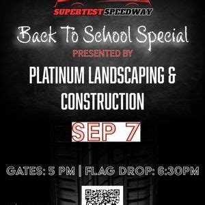 Back to School Special Presented by Platinum Landscaping & Construction ...