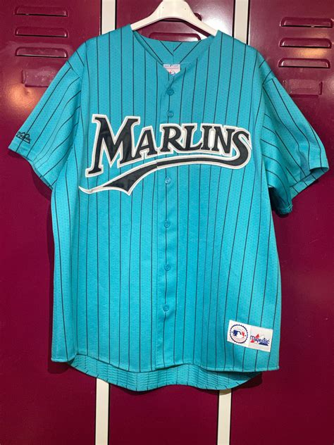 Majestic marlins jersey online