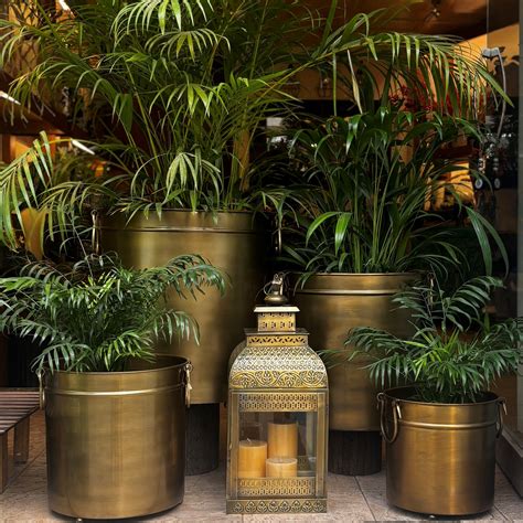 Vintage Brass Planter – INARA HOME DECOR