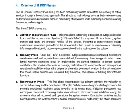 Business Resilience Framework – ITSM Docs - ITSM Documents & Templates