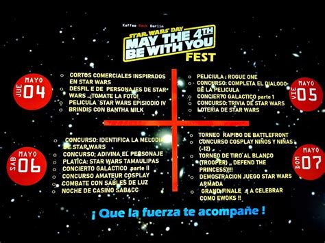 MAY THE 4TH BE WITH YOU FEST (DIA DE STAR WARS), Kaffee ROCK Berlin ...