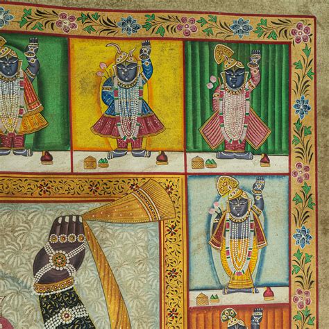 Buy Paintings | Shri Rajbhog Swaroop With Rajbhog Shri Krishnaleela ...