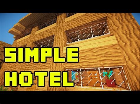 Image result for Minecraft Tutorial Hotel